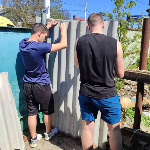 КУРСАНТЫ ТЮИ ПРИШЛИ НА ПОМОЩЬ